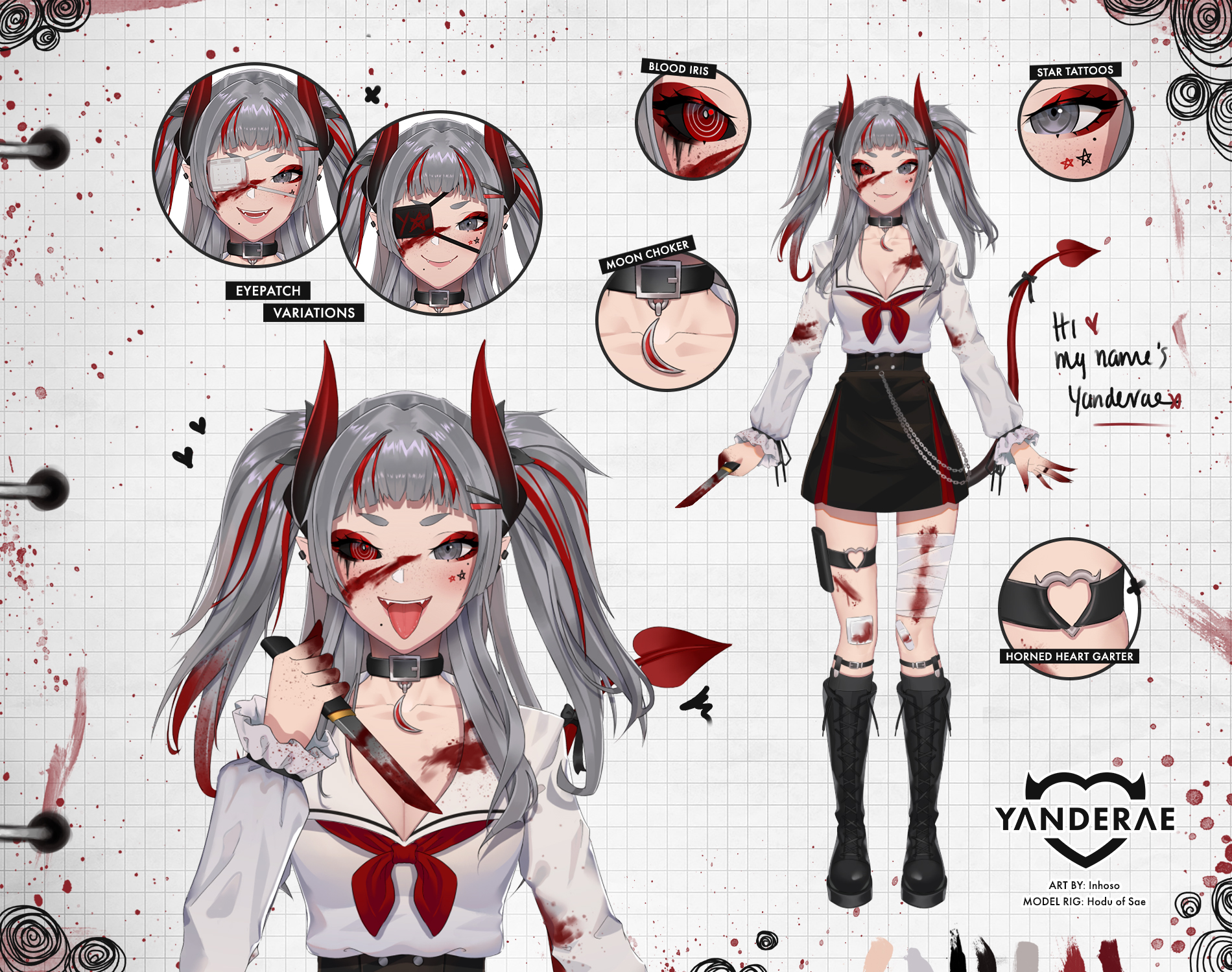 Character Sheet Yanderae